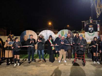 Inaugurata la nuova piazza Padre Ceci a Fucecchio