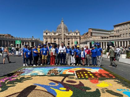 Il gruppo infioratori di Fucecchio protagonista nella Capitale