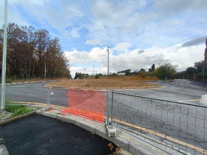 Rotatoria di Vedute, al via la parte finale dell'intervento