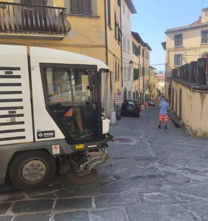 Al via una sperimentazione per incrementare il piano di spazzamento del centro storico