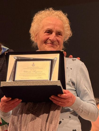 Giorno della Memoria, il Comune di Fucecchio conferisce la cittadinanza onoraria a Vittoria Tognozzi