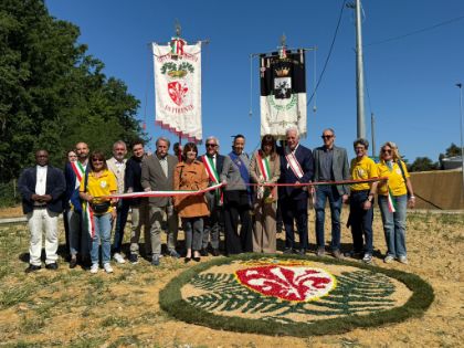 Inaugurata la nuova rotatoria di Vedute
