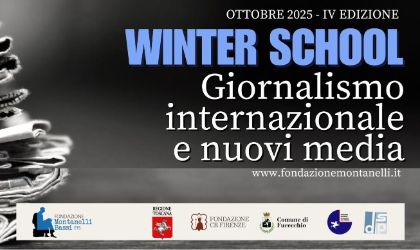 Winter school, torna la scuola di giornalismo internazionale e nuovi media Winter school, torna la scuola di giornalismo internazionale e nuovi media