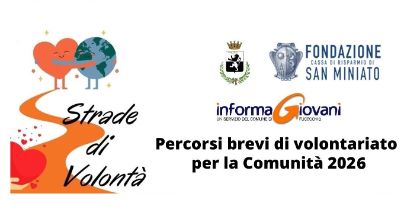 Strade di volontà, percorsi brevi di volontariato 16-30 anni