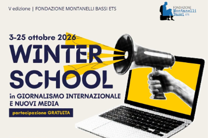 Winter school in giornalismo internazionale e nuovi media