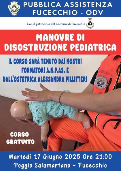 Corso sulle manovre di disostruzione pediatrica Corso sulle manovre di disostruzione pediatrica