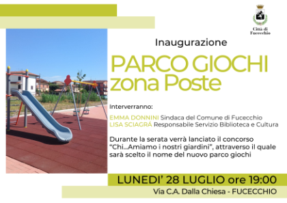 Inaugurazione nuovo parco giochi