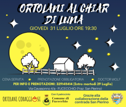 Ortolani al chiar di luna