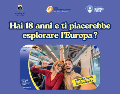 Giornata informativa sul progetto DiscoverEU Giornata informativa sul progetto DiscoverEU