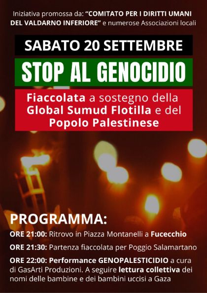 Fiaccolata per la pace