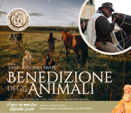 Benedizione degli animali per Sant'Antonio Abate