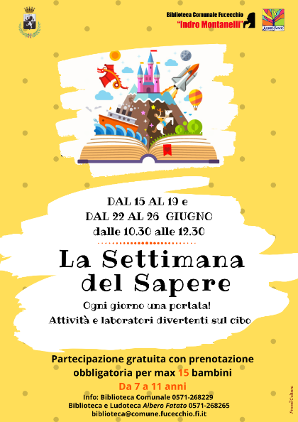 La settimana del sapere alla biblioteca comunale