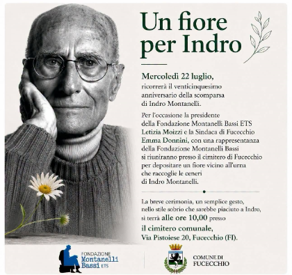 Un fiore per Indro