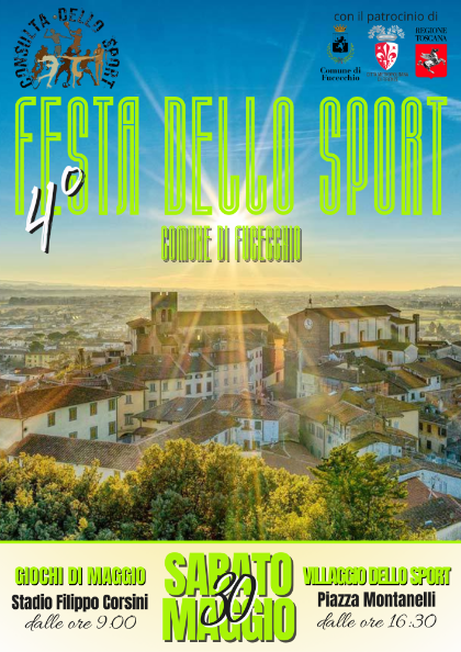 Festa dello sport e Giochi di maggio