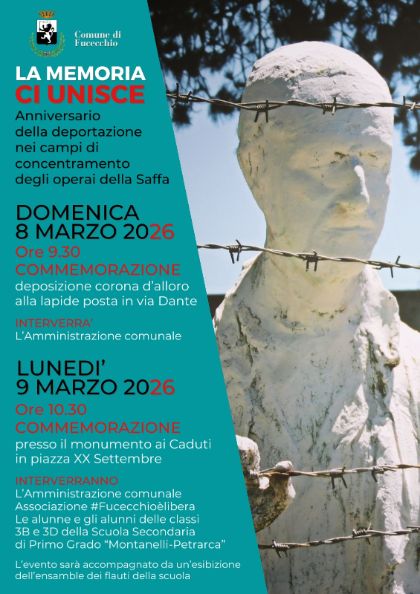 Anniversario della deportazione degli operai della Saffa