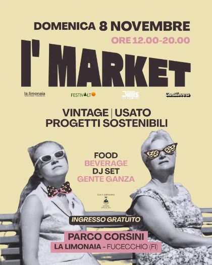 I'Market, mercatino vintage e artigianato