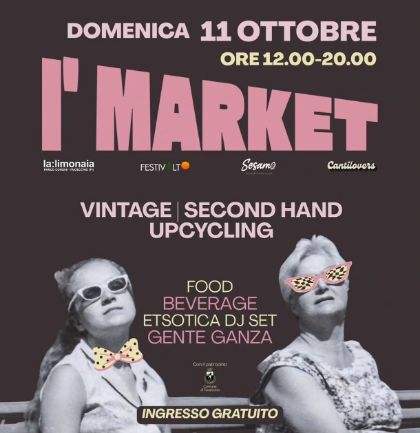 I'Market, mercatino vintage e artigianato