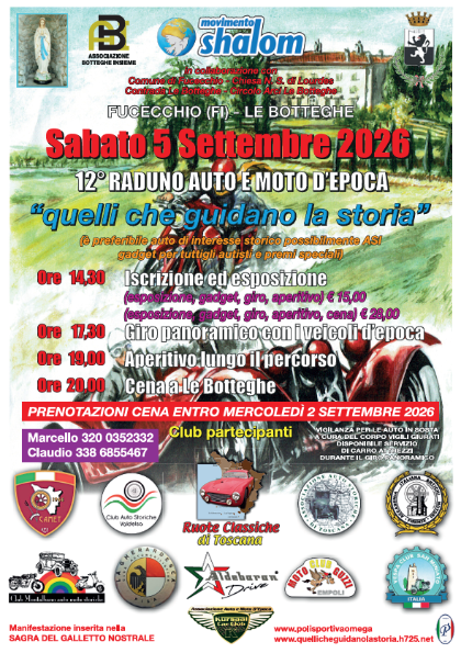Raduno di auto e moto d'epoca