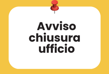 Chiusura dello sportello Casa-Sociale Chiusura dello sportello Casa-Sociale