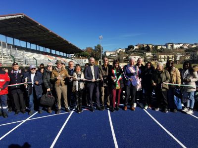inaugurazione pista atletica