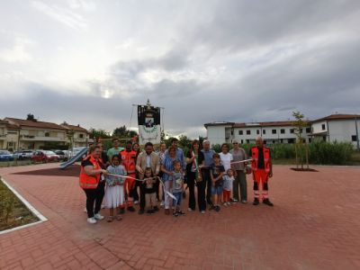 inaugurazione area giochi