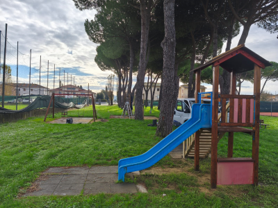 manutenzione aree gioco