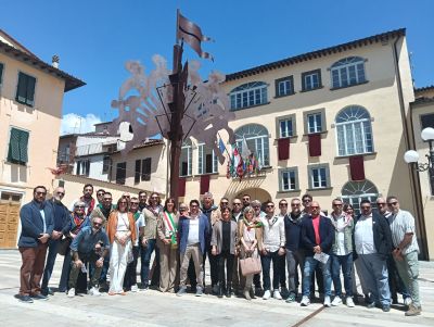 giudici e mossiere palio