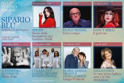 sipario blu