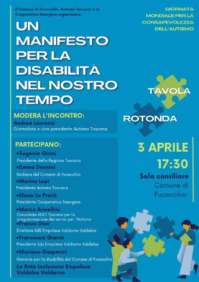 tavola rotonda autismo