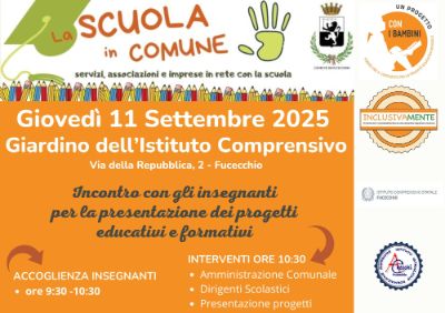 la scuola in comune
