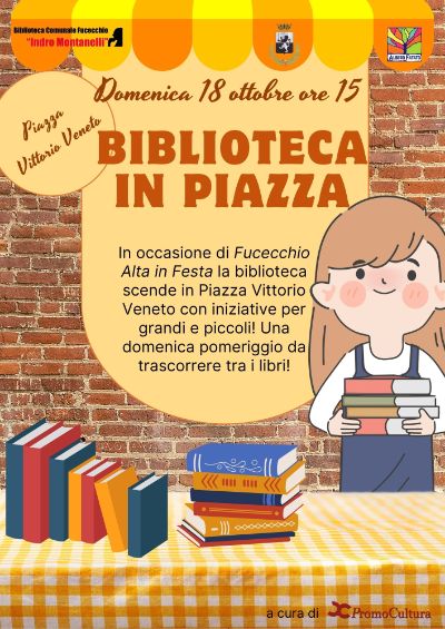 biblioteca in piazza
