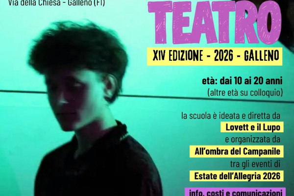 scuola estiva teatro
