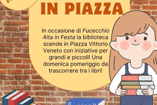biblioteca in piazza