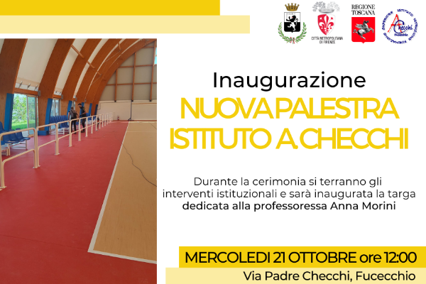 inaugurazione palestra checchi